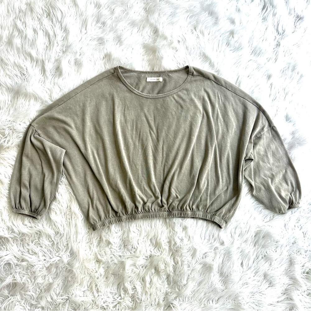 Mustard Seed Olive Green Sweatshirt